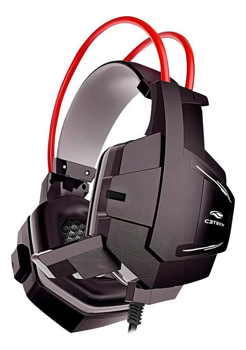 Fone De Ouvido Com Microfone Gamer Sparrow Ph-g11bk C3 Tech
