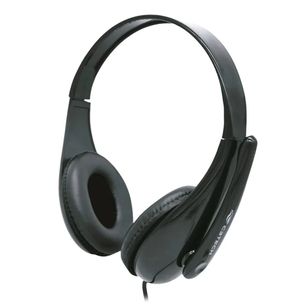 Headset C3Tech C/ Microfone USB, Preto Ph-340BK